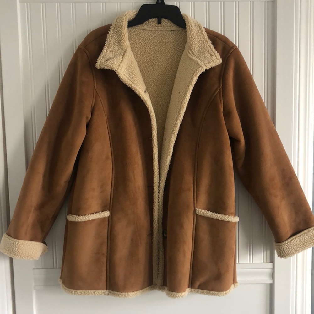 Vintage Sherpa Lined Jacket